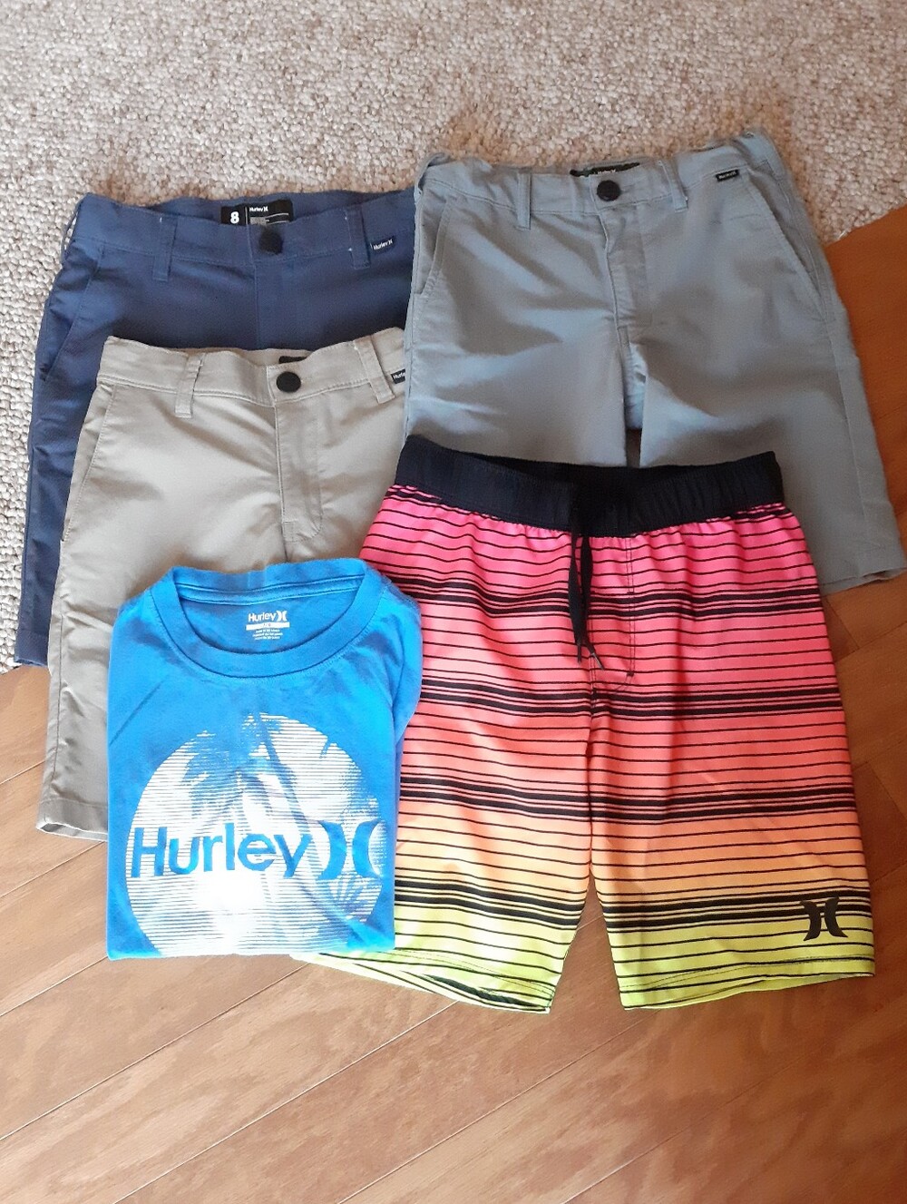 Hurley 5 Piece Bundle size 7/8 - Picture 4 of 13